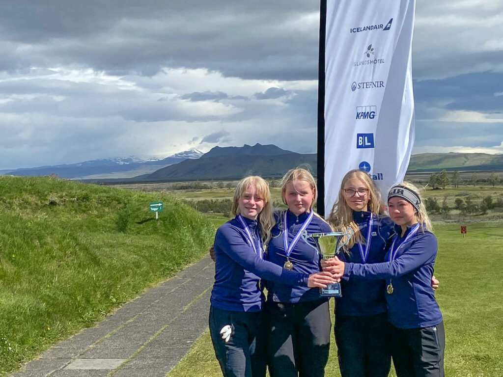 Íslandsmót golfklúbba 2024 – Keilir Íslandsmeistari í stúlknaflokki 14 ára og yngri